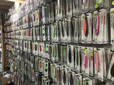 Taking advantage of the Ice Fishing Season end Sale @Angling Outfitters