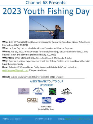 2023 Youth Fishing Day Info